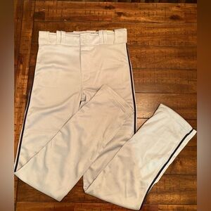 Campro - Youth XL - Gray and navy stripe baseball pants - NWT